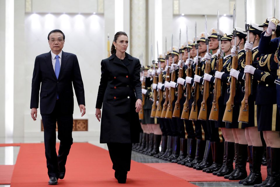  New Zealand’s Ardern says differences with China becoming harder to reconcile