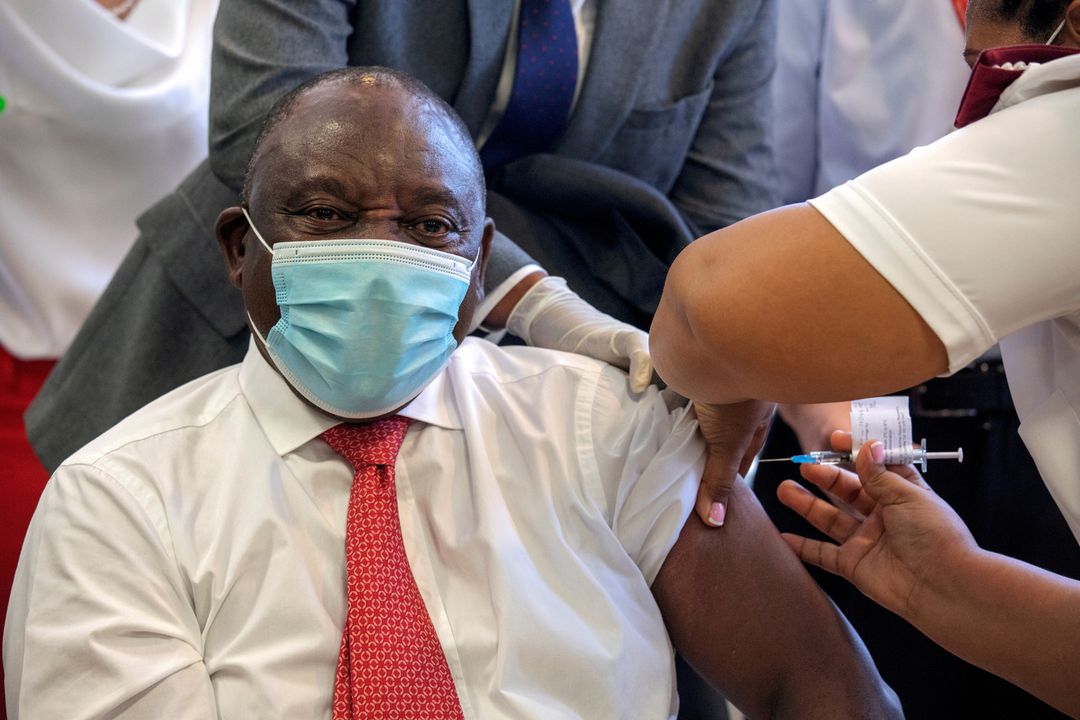  South Africa warns of ‘vaccine apartheid’ if rich countries hog shots