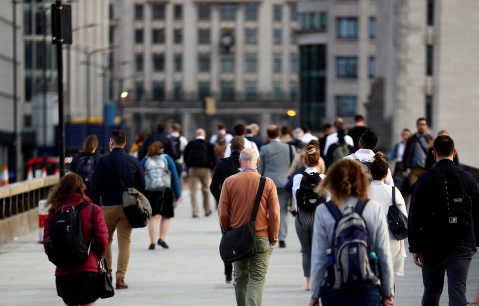  UK jobless rate falls again, hiring up as lockdown eases