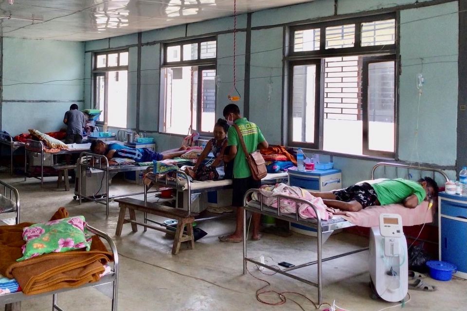  Myanmar COVID-19 outbreak hits health system shattered after coup