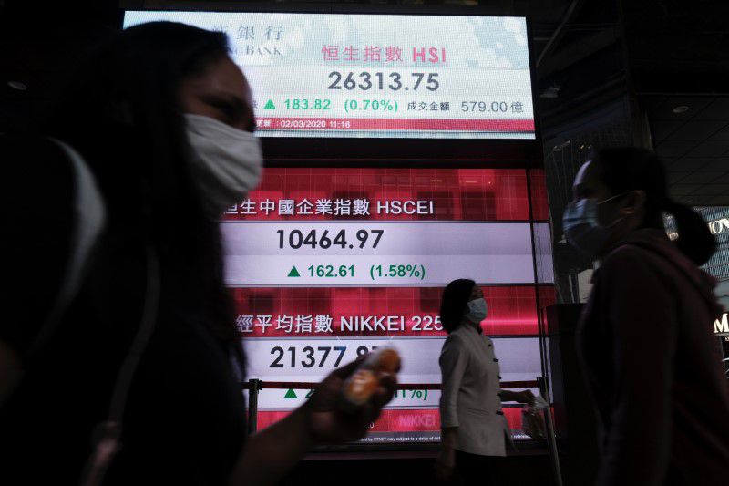  Asian shares up but set for weekly loss after hawkish Fed