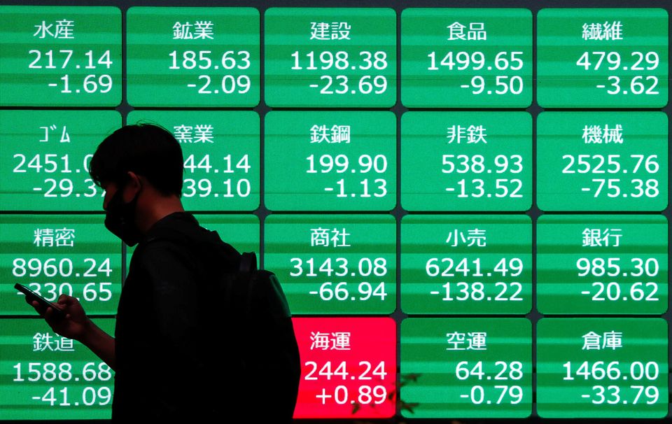  Asian shares tick up U.S. data bolsters reopening hopes