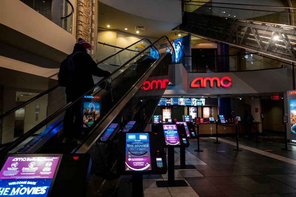  AMC, GameStop shares fall to half of their June peaks