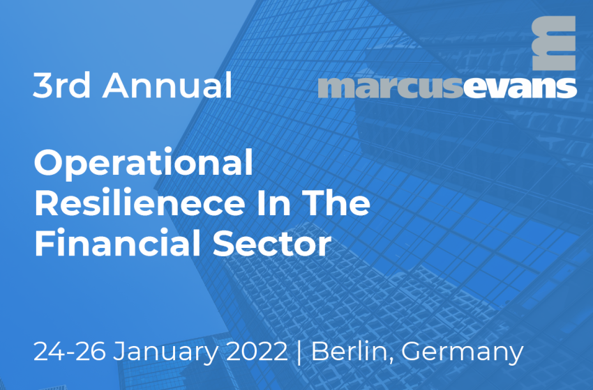  3rd Annual Operational Resilience in the Financial Sector