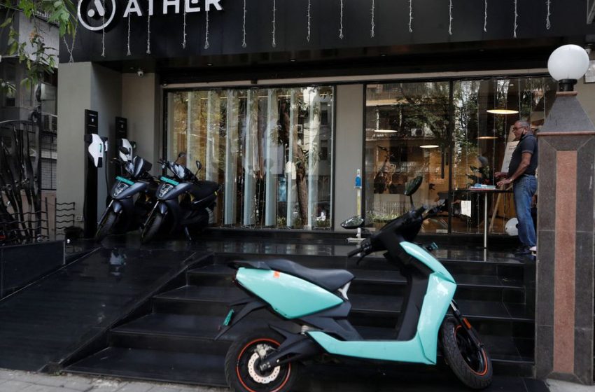  India’s Ather targets 1 million electric scooters a year as demand soars