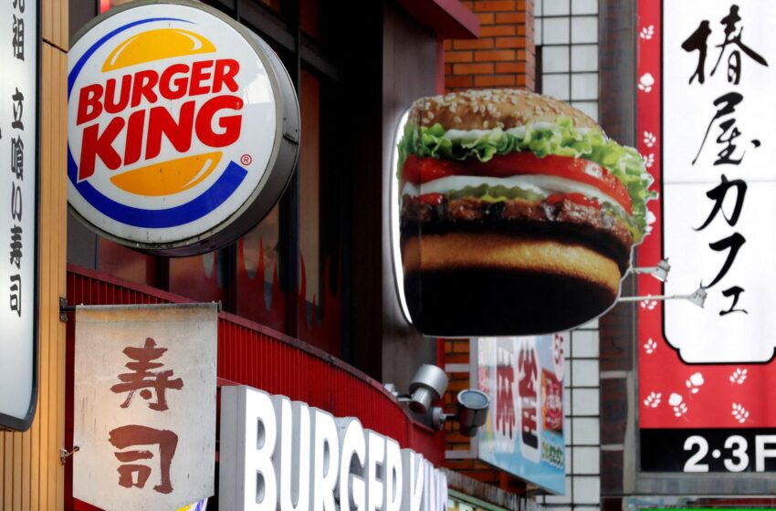  Hong Kong fund to sell Japan, S.Korea Burger King business in deal over $1bln – source