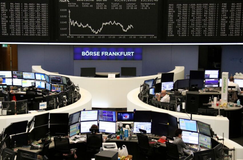  European shares in the red after hawkish Fed comments