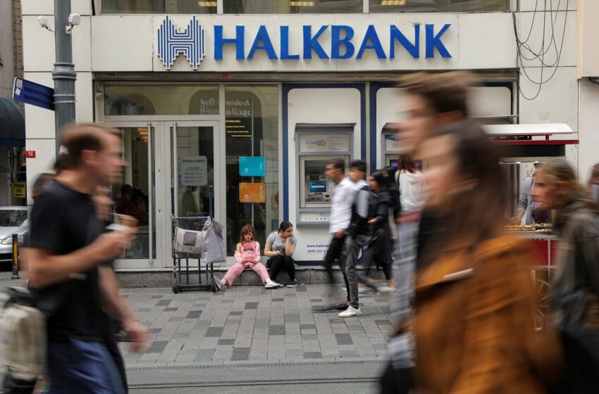  Turkey’s Halkbank shares jump after U.S. prosecution put on hold