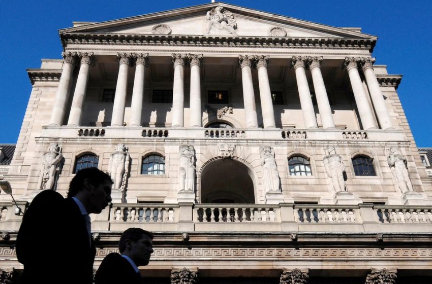  Bank of England raises rates to 0.75%, less sure about future moves