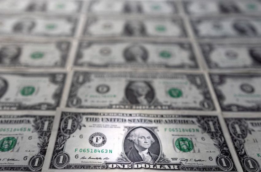  Dollar index touches 100 for first time in nearly two years