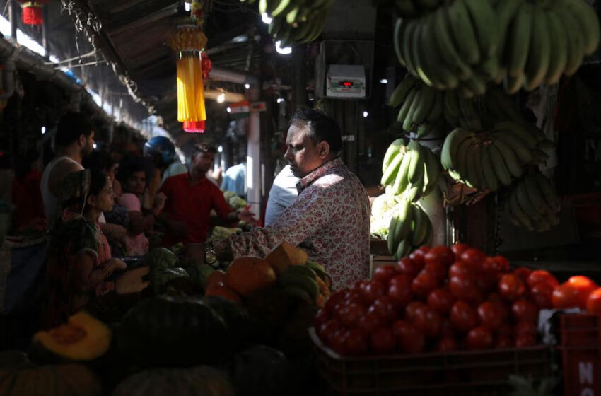  India’s retail inflation breaches RBI’s tolerance level first time since October