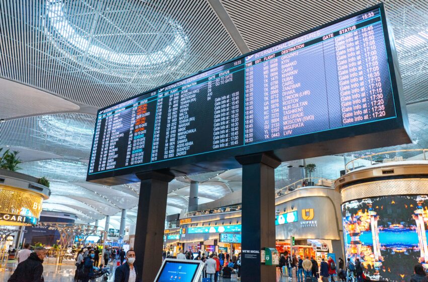  Istanbul International Airport was Busiest in March