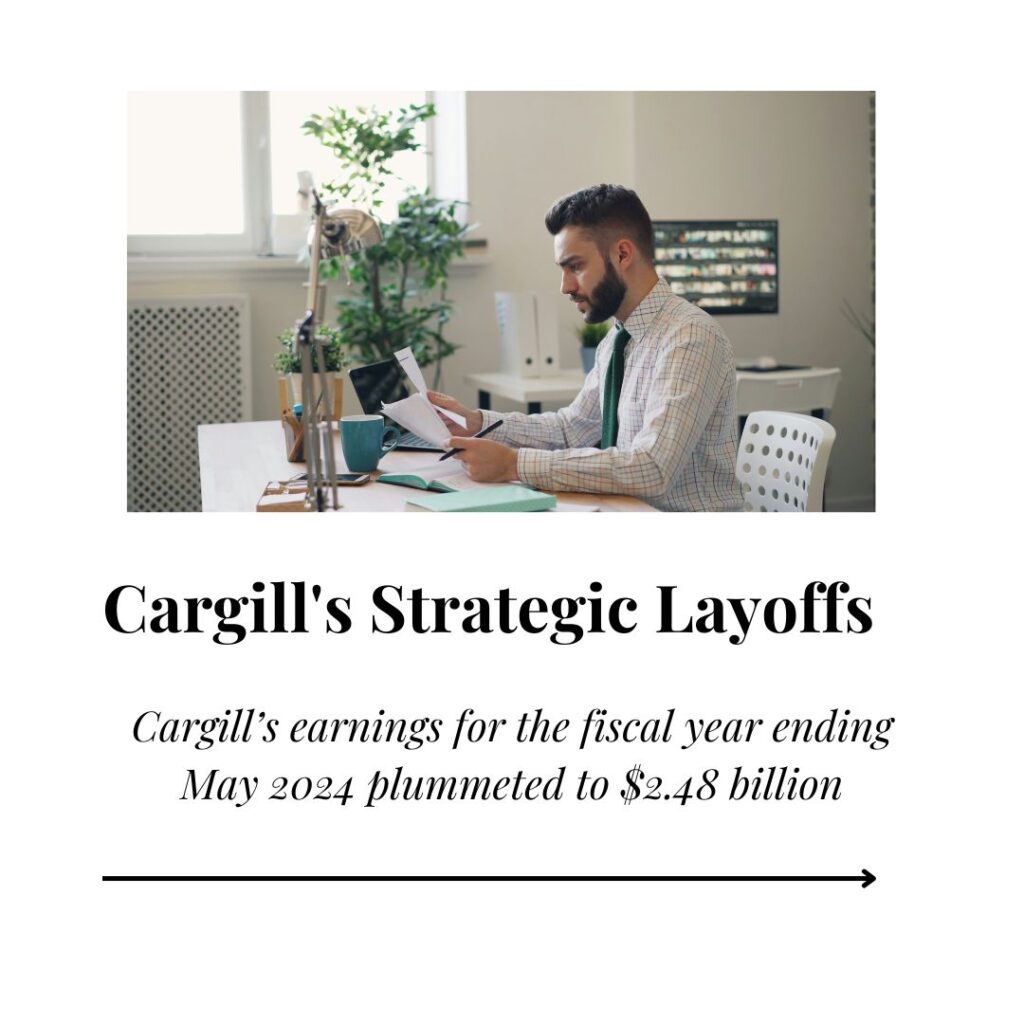 Cargill's layoffs signal a shift in grocery prices