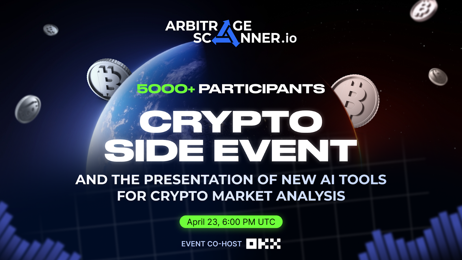 Smartest AI Assistant by ArbitrageScanner.io - Best tools announcement at crypto side event
