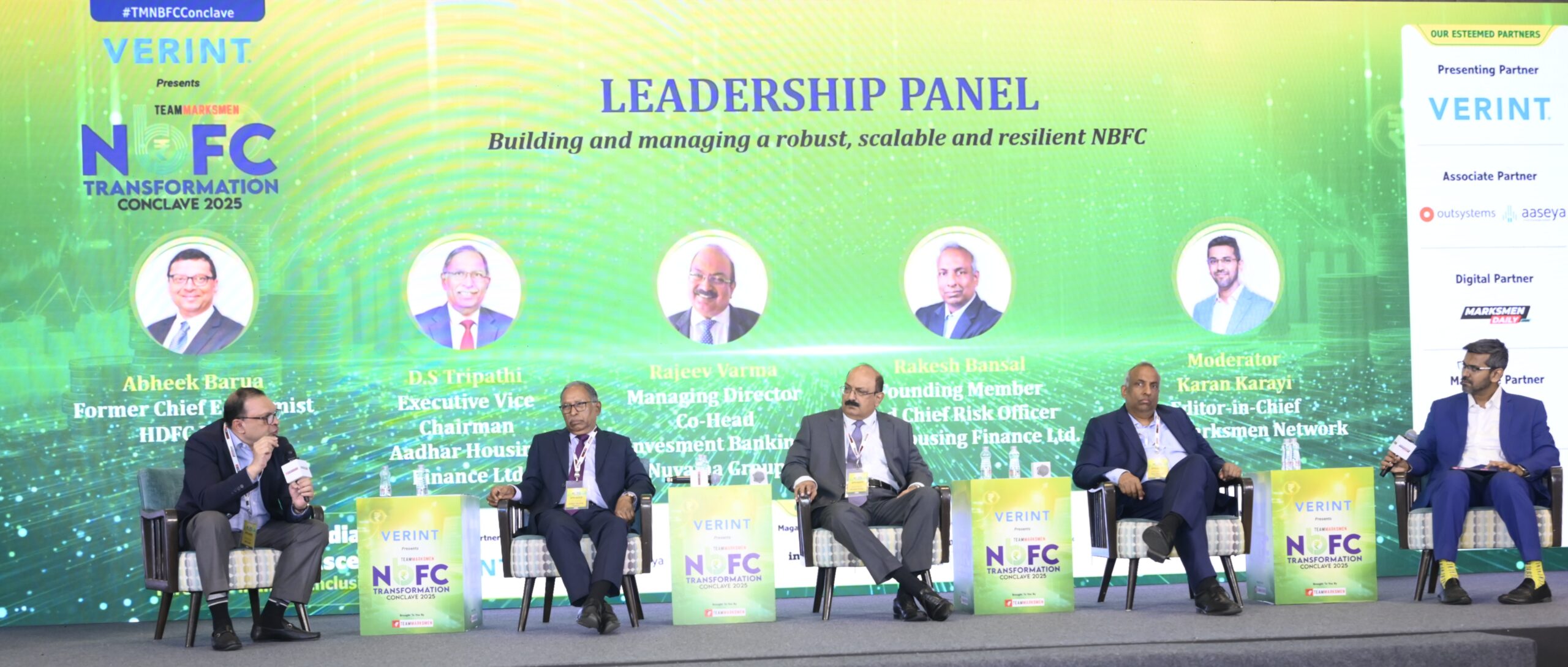 Team Marksmen’s NBFC Transformation Conclave 2025
