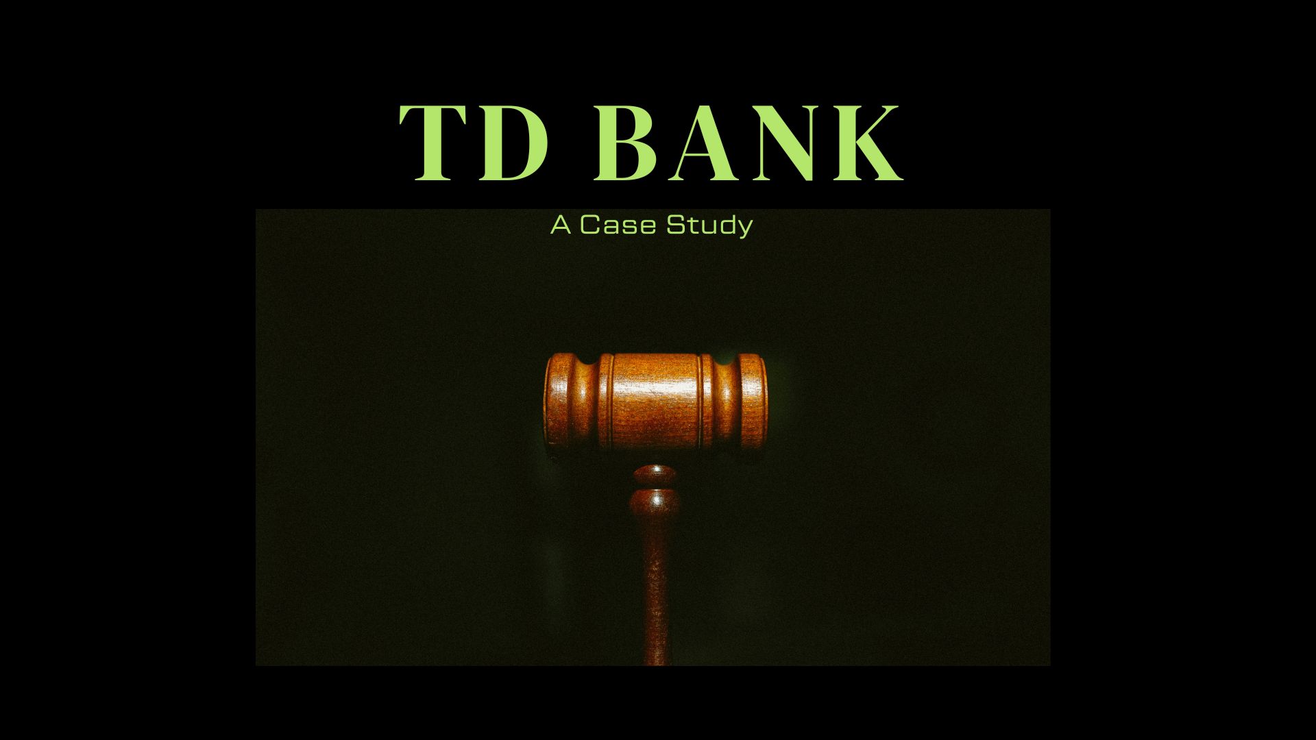 TD Bank faces penalty