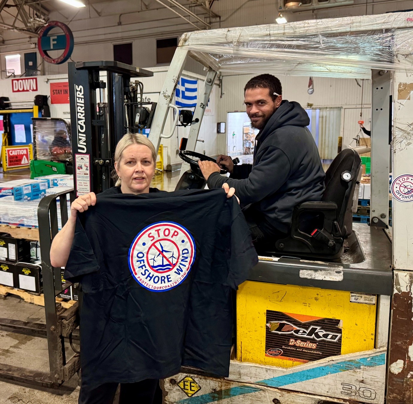 Bronx fish market workers and seafood industry