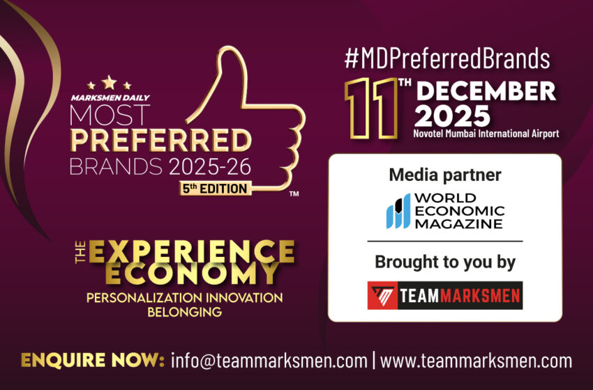  Marksmen Daily Announces the 5th Edition of Most Preferred Brands 2025–26