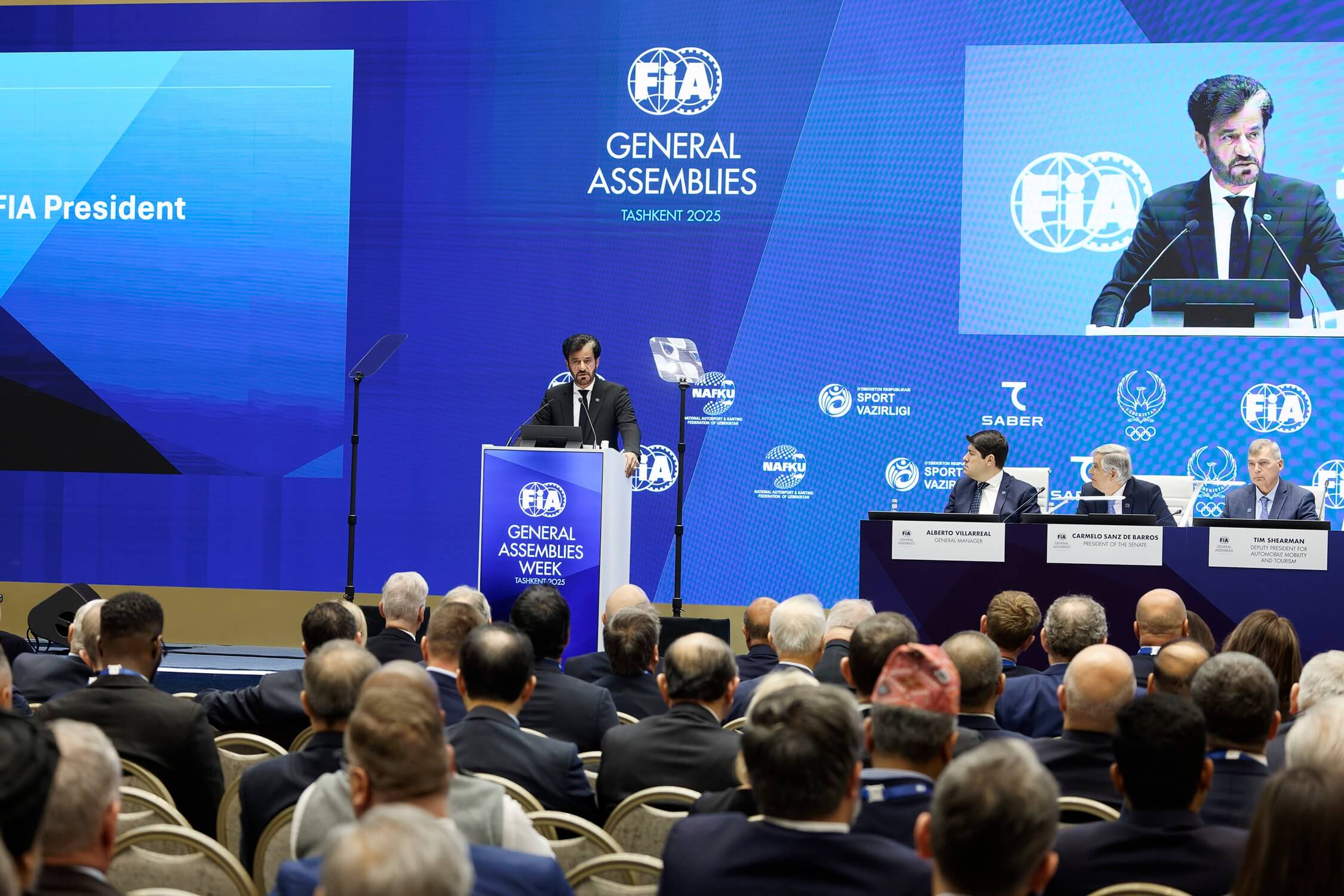 MOHAMMED BEN SULAYEM RE-ELECTED AS PRESIDENT OF THE FIA
