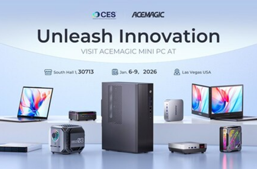  ACEMAGIC Unveils Powerful AI Ready Mini PCs at CES 2026