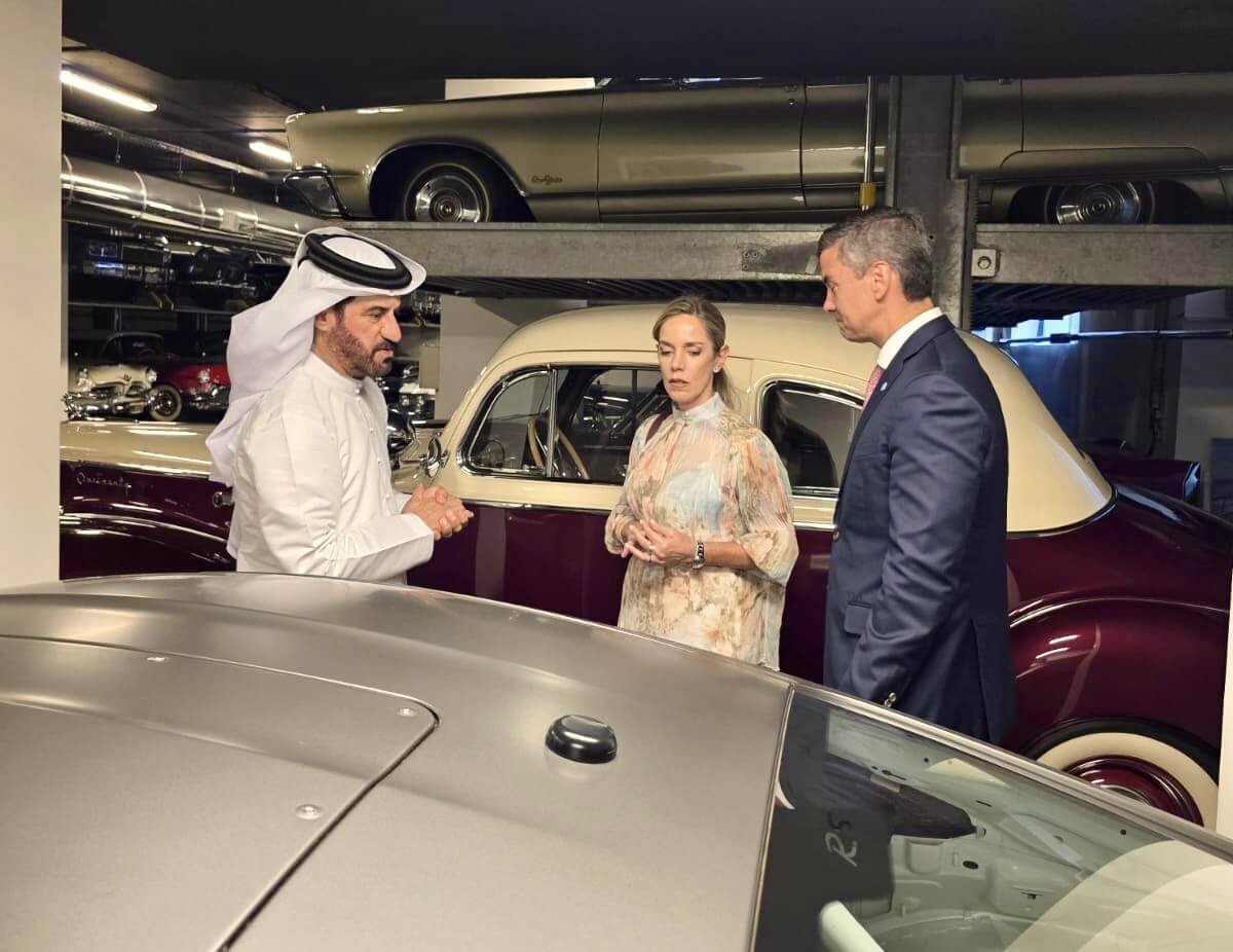 Back Behind The Wheel: Ben Sulayem Shares His Luxury Car Collection To Paraguayan President Peña In Dubai