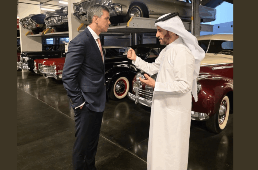  Back Behind The Wheel: Ben Sulayem Shares His Luxury Car Collection To Paraguayan President Peña In Dubai