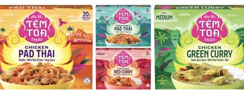 Tem Toa Debuts as First Frozen Brand Dedicated to Thai Cuisine, Launching Nationwide at Target