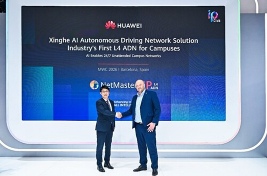 Huawei Launches Industry’s First Campus L4 Autonomous Driving Network Solution at MWC 2026