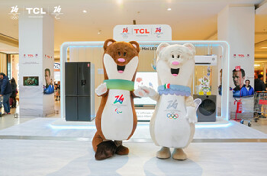 TCL Lights Up Milan with Olympic-Themed Campaign Celebrating the Spirit of the Winter Games